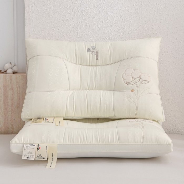 91家纺网 家纺一手货源 找家纺 （总）雅晨枕芯 2025新款素棉枕头定型枕枕头枕芯