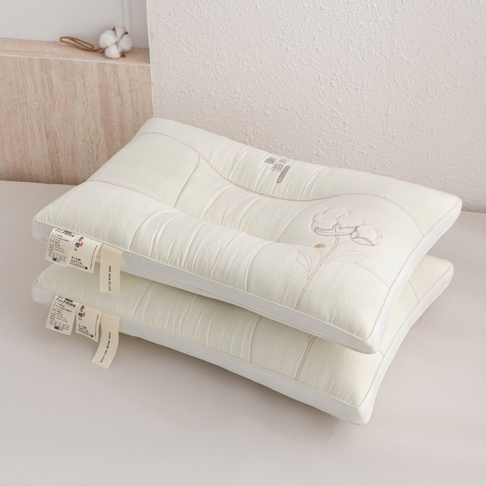 91家纺网 家纺一手货源 找家纺 （总）雅晨枕芯 2025新款素棉枕头定型枕枕头枕芯