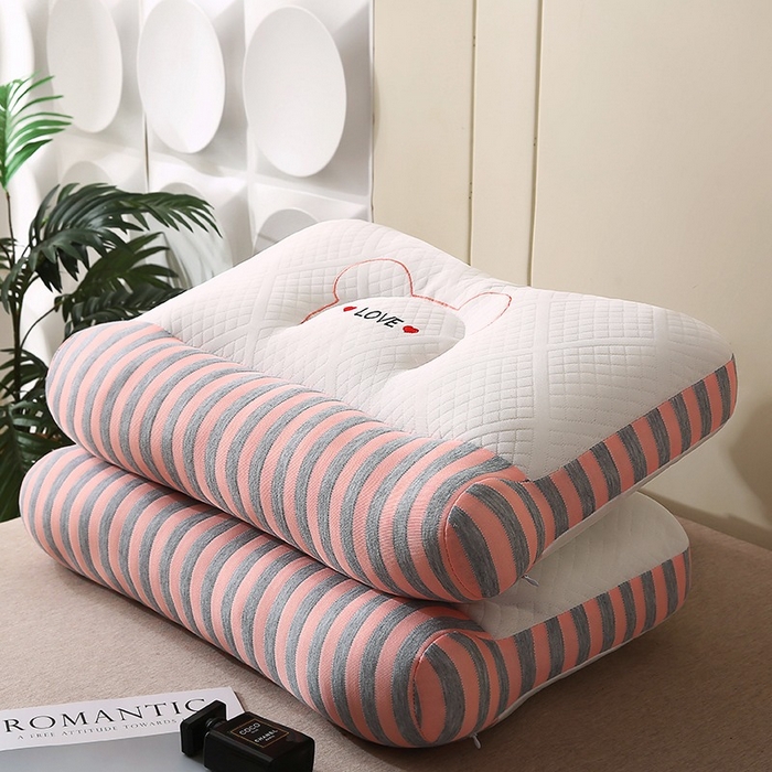 91家纺网 家纺一手货源 找家纺 （总）锦鲤枕芯 2025新款spa情侣护颈枕枕头枕芯