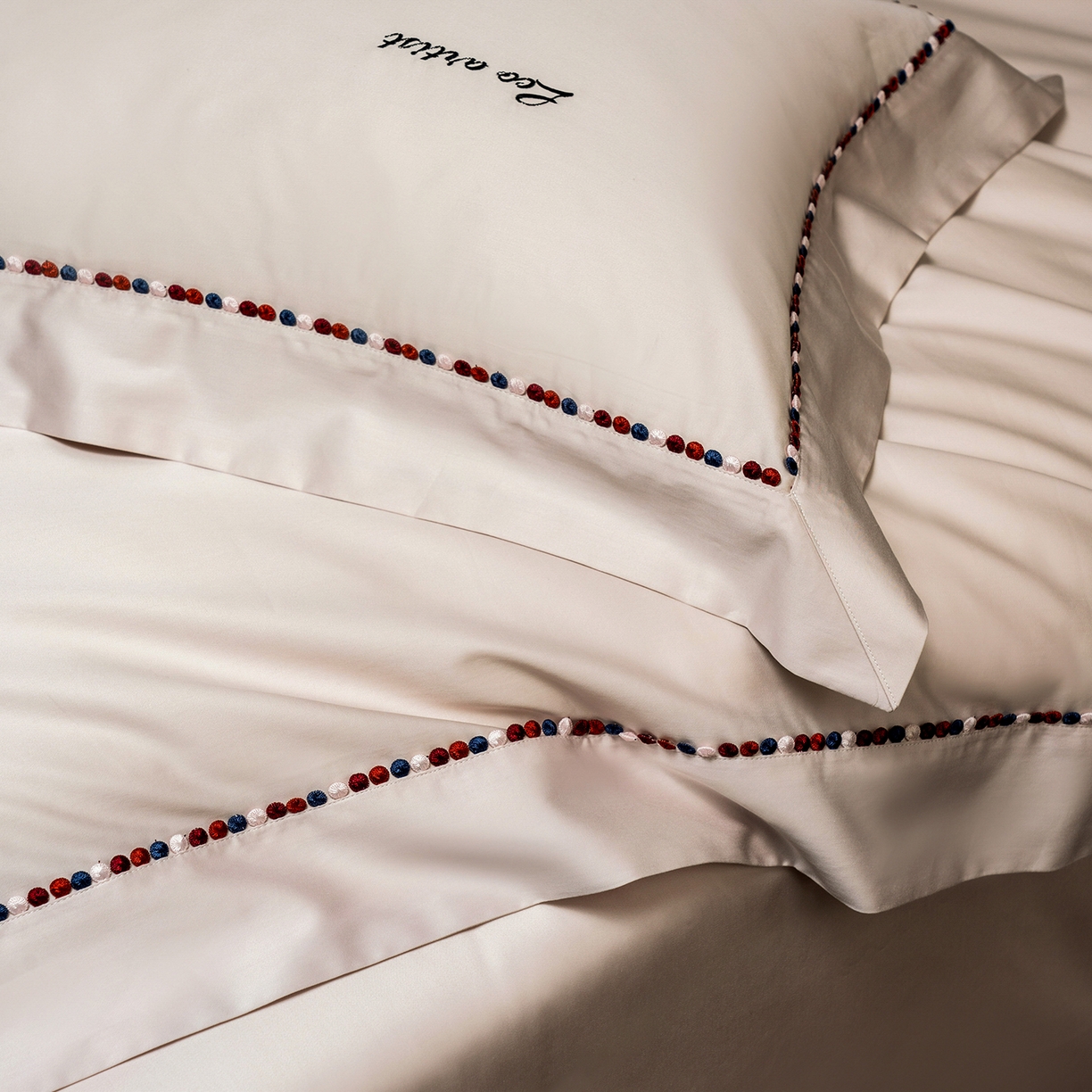 91家纺网 家纺一手货源 找家纺 涞澳家纺 2025新款埃及长绒棉四件套-皙光 皙光-浅米灰