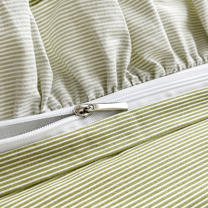 91家纺网 家纺一手货源 找家纺 兴美佳家纺 2026新款全棉印花韩版花边床裙款四件套 安娜花园