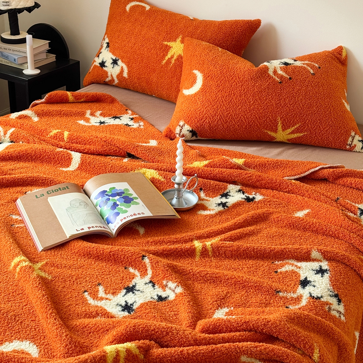 91家纺网 家纺一手货源 找家纺 （总）舒隅家纺 2026新款多功能针织半边绒毯