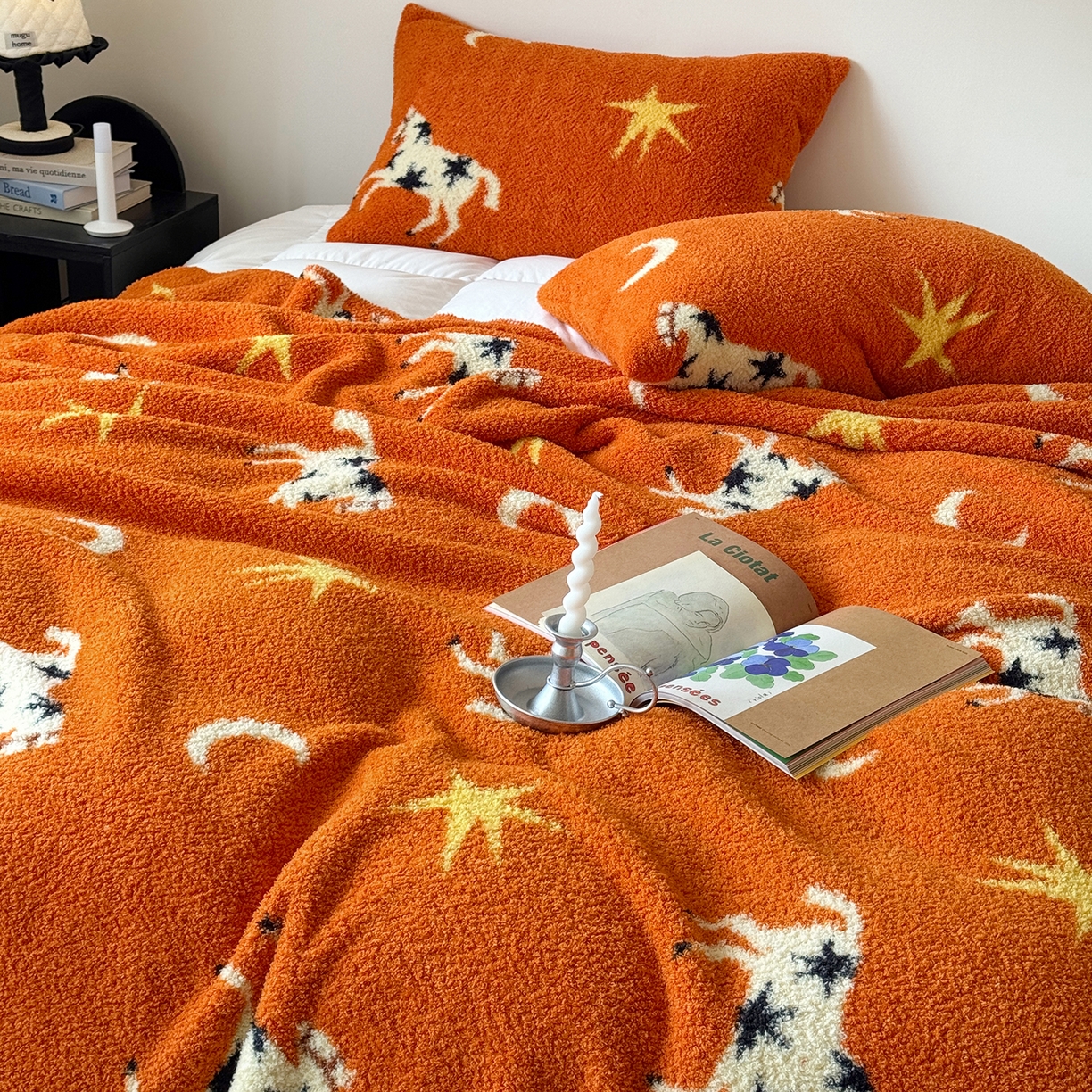 91家纺网 家纺一手货源 找家纺 （总）舒隅家纺 2026新款多功能针织半边绒毯