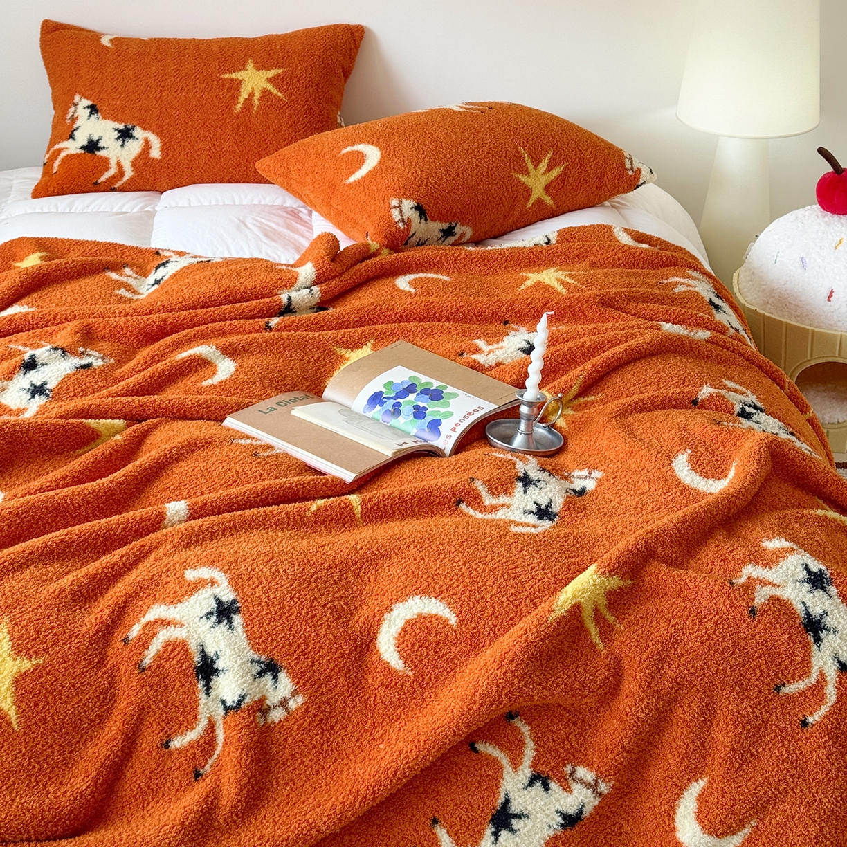 91家纺网 家纺一手货源 找家纺 （总）舒隅家纺 2026新款多功能针织半边绒毯