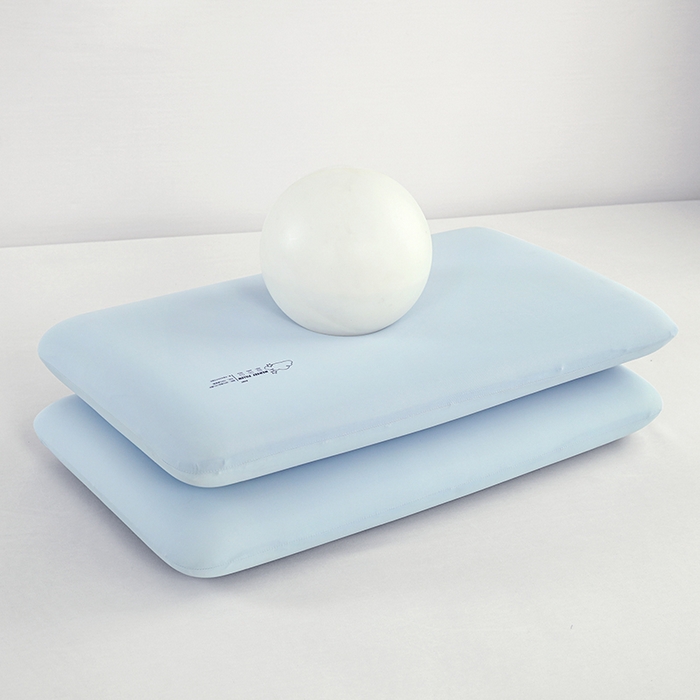 91家纺网 家纺一手货源 找家纺 明星枕业 2025新款零压慢回弹枕头枕芯儿童枕云朵记忆枕学生枕枕头枕芯 云朵记忆枕-蓝色