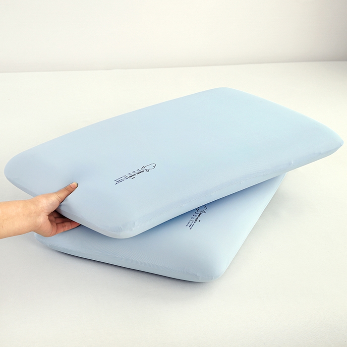 91家纺网 家纺一手货源 找家纺 明星枕业 2025新款零压慢回弹枕头枕芯儿童枕云朵记忆枕学生枕枕头枕芯 云朵记忆枕-蓝色