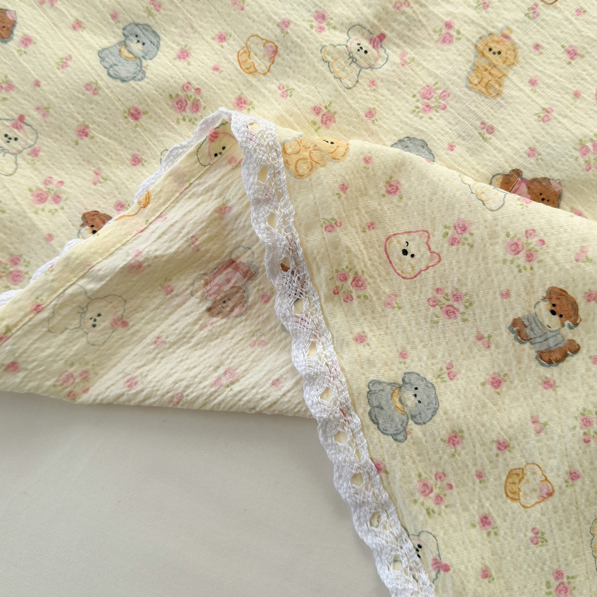 91家纺网 家纺一手货源 找家纺 （总）沐芷 2026 【提供买家秀】A类白花边床单单件 单人双人床单三件套