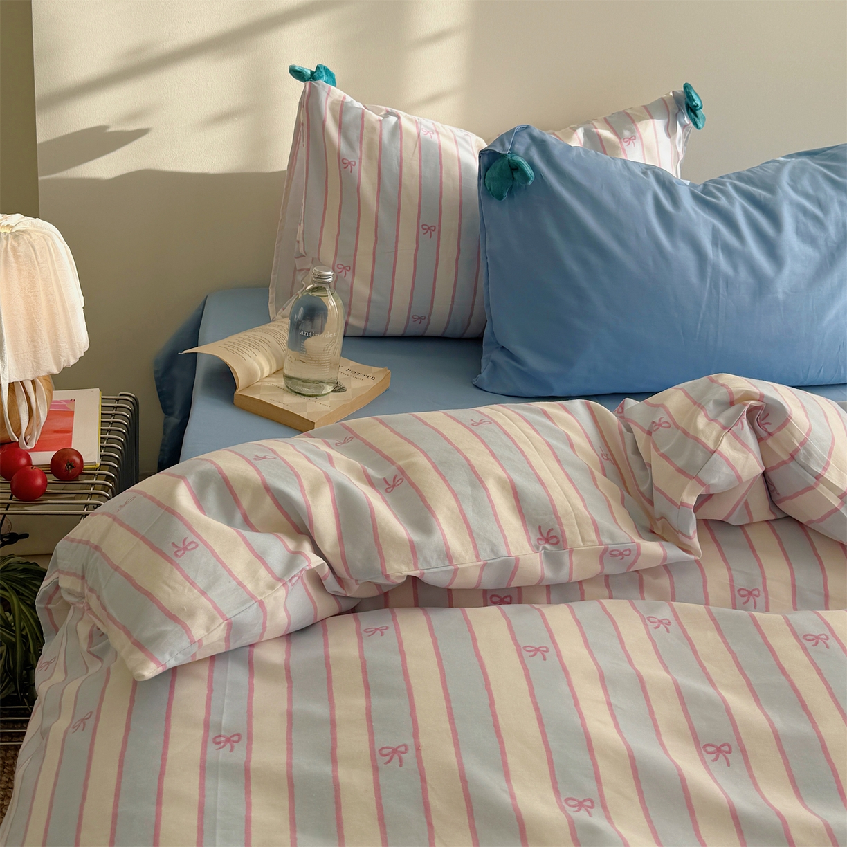 91家纺网 家纺一手货源 找家纺 （总）三朵家纺 2025新款50支加厚全棉纯棉磨毛混搭四件套-美拉德系列