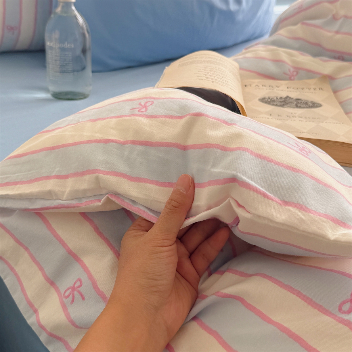 91家纺网 家纺一手货源 找家纺 （总）三朵家纺 2026新款13070可爱INS风全棉四件套