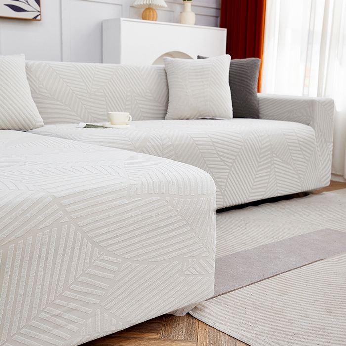 91家纺网 家纺一手货源 找家纺 （总）逐日 2023新款防水提花沙发套雪剑