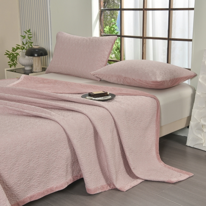 91家纺网 家纺一手货源 找家纺 （总）源舜家纺 2025新款天丝棉婴儿绒双面单床盖