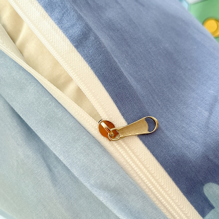 91家纺网 家纺一手货源 找家纺 花梦欣 2026新款全棉印花系列简约卡通款单被套 星际漫游记