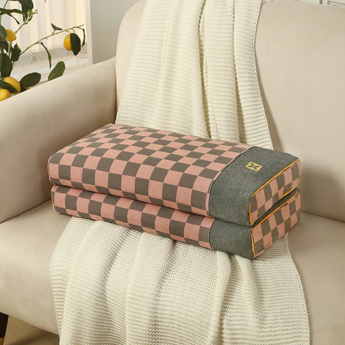 91家纺网 家纺一手货源 找家纺 （总）明星枕业 2025新款立体百福枕全荞麦枕12味花草成人枕头家用护颈枕芯