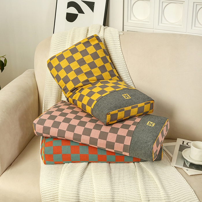 91家纺网 家纺一手货源 找家纺 （总）明星枕业 2025新款立体百福枕全荞麦枕12味花草成人枕头家用护颈枕芯