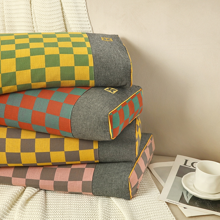 91家纺网 家纺一手货源 找家纺 （总）明星枕业 2025新款立体百福枕全荞麦枕12味花草成人枕头家用护颈枕芯