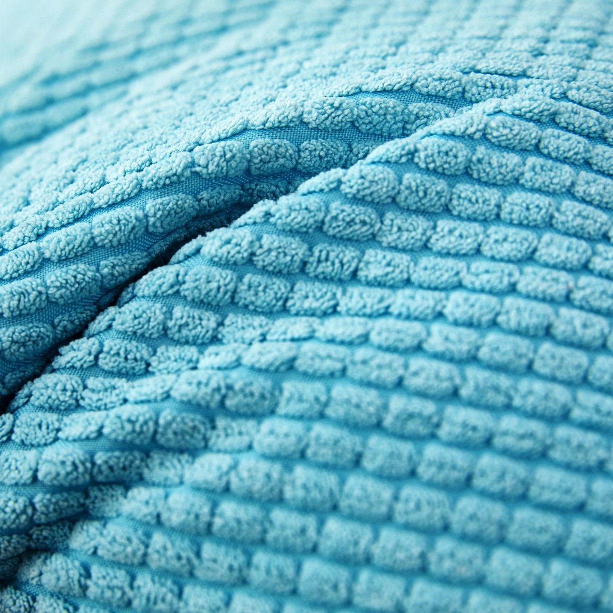 91家纺网 家纺一手货源 找家纺 沐沐家纺 2026新款玉米绒抱枕 天蓝