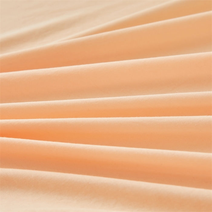 91家纺网 家纺一手货源 找家纺 （总）缦绣阁家纺 2025新款水洗棉刺绣纯色床裙三件套跨境外贸传供