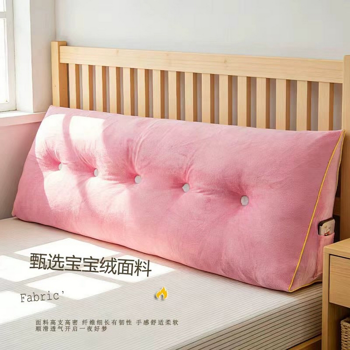 91家纺网 家纺一手货源 找家纺 （总）沐沐家纺 2026新款宝宝绒三角大靠垫