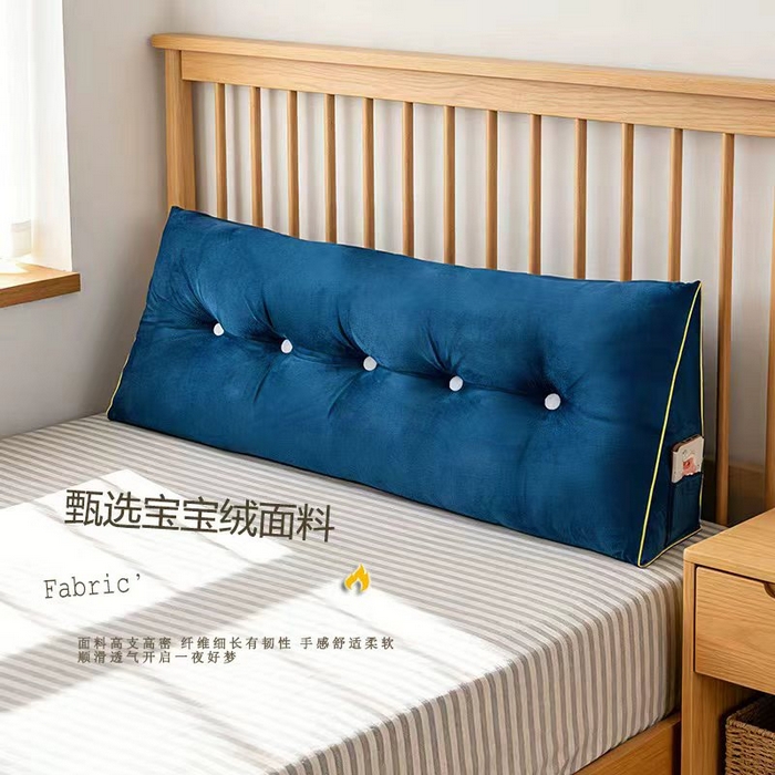 91家纺网 家纺一手货源 找家纺 （总）沐沐家纺 2026新款宝宝绒三角大靠垫