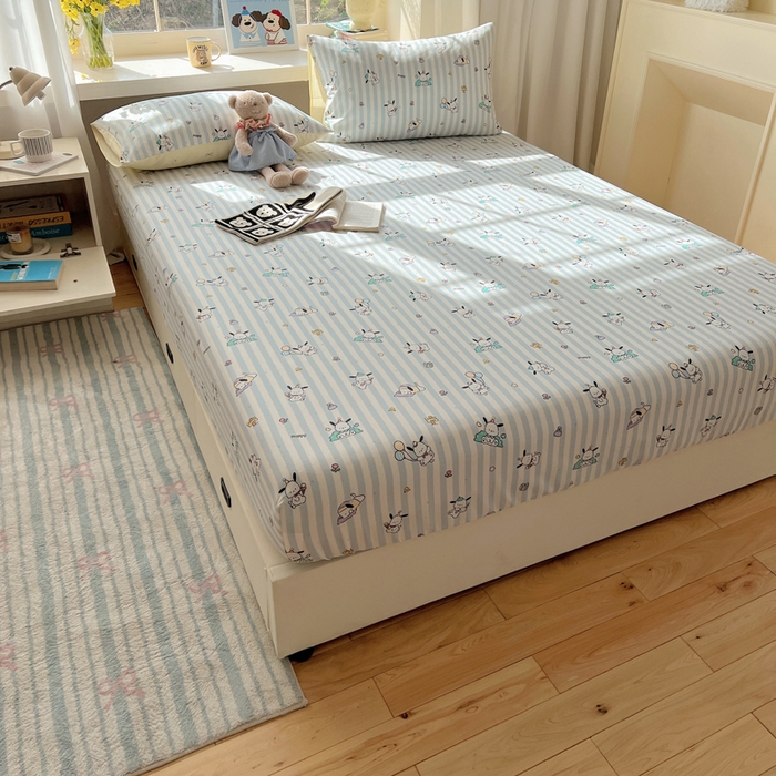 91家纺网 家纺一手货源 找家纺 （总）六巷胡同 2026新款40支全棉13070卡通单品床笠