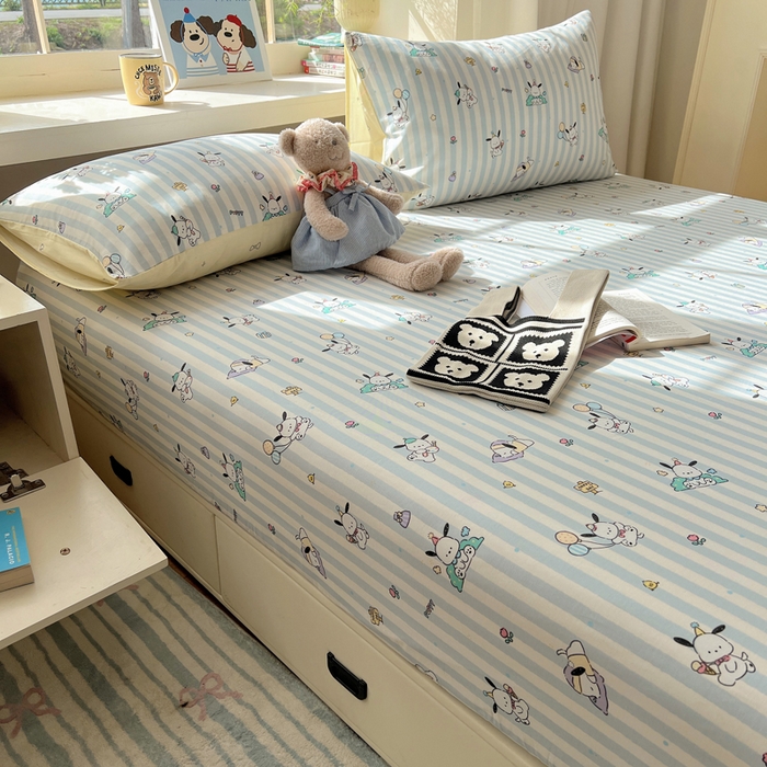 91家纺网 家纺一手货源 找家纺 （总）六巷胡同 2026新款40支全棉13070卡通单品床笠