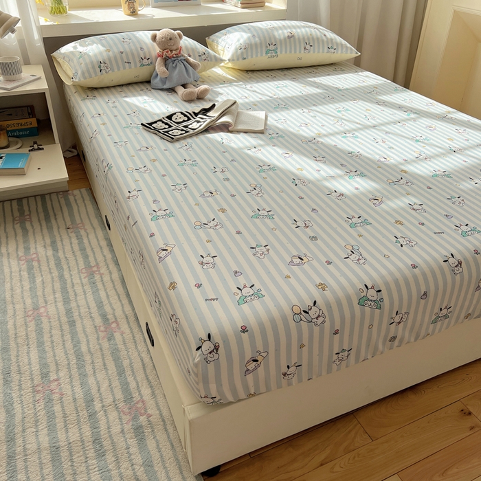 91家纺网 家纺一手货源 找家纺 （总）六巷胡同 2026新款40支全棉13070卡通单品床笠