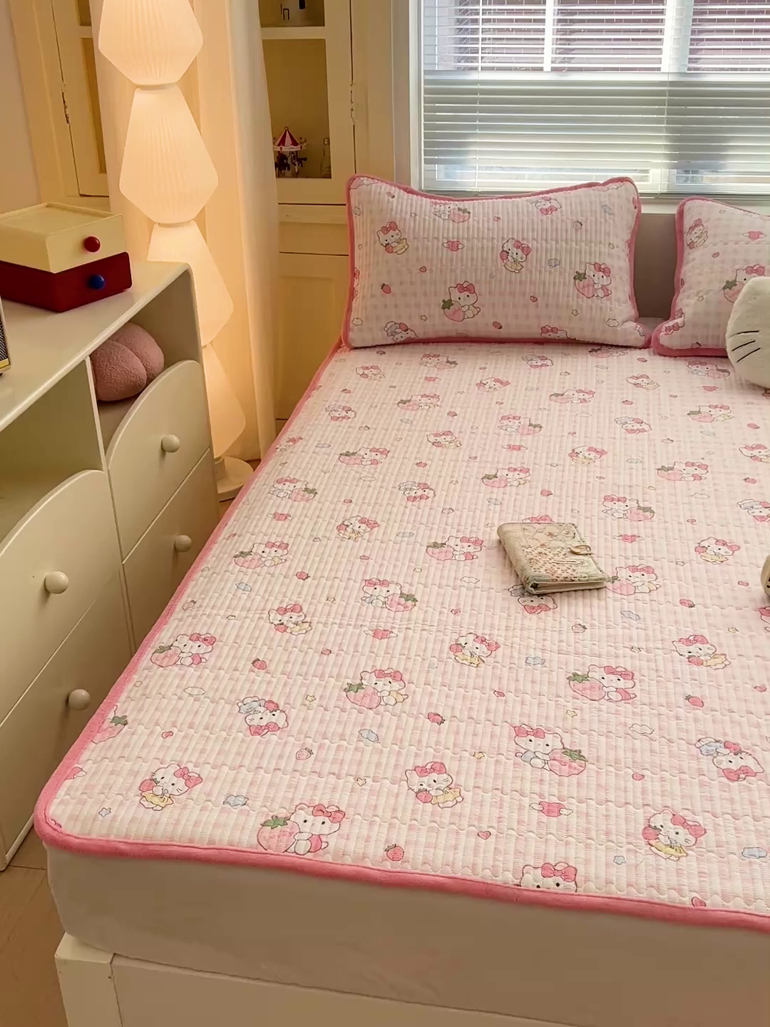 91家纺网 家纺一手货源 找家纺 （总）恒尚居 2026新款A类双层纱牛奶绒夹棉床垫