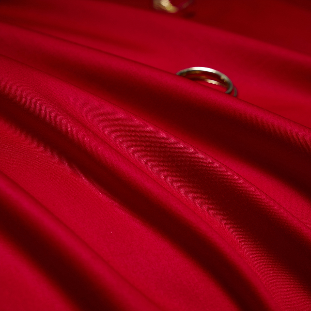 91家纺网 家纺一手货源 找家纺 芊囍纺 2026新款双面长绒棉高端婚庆提花重工刺绣四件套多件套系列 龙凤九霄