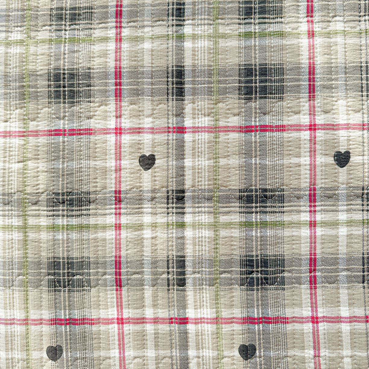 91家纺网 家纺一手货源 找家纺 恒尚居 2026新款A类双层纱牛奶绒夹棉床垫 英伦格