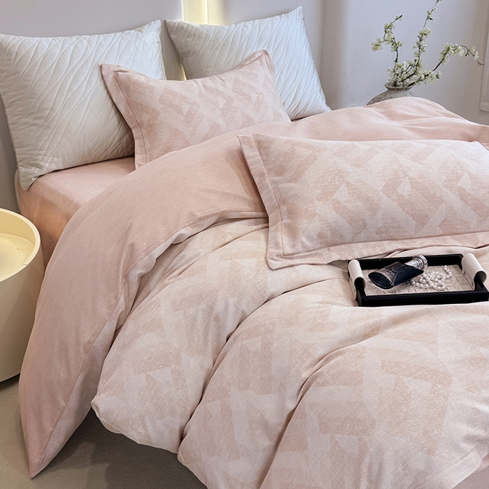 91家纺网 家纺一手货源 找家纺 遇安家纺 2026新款全棉活性印花四件套 维纳斯