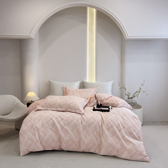 91家纺网 家纺一手货源 找家纺 遇安家纺 2026新款全棉活性印花四件套 维纳斯