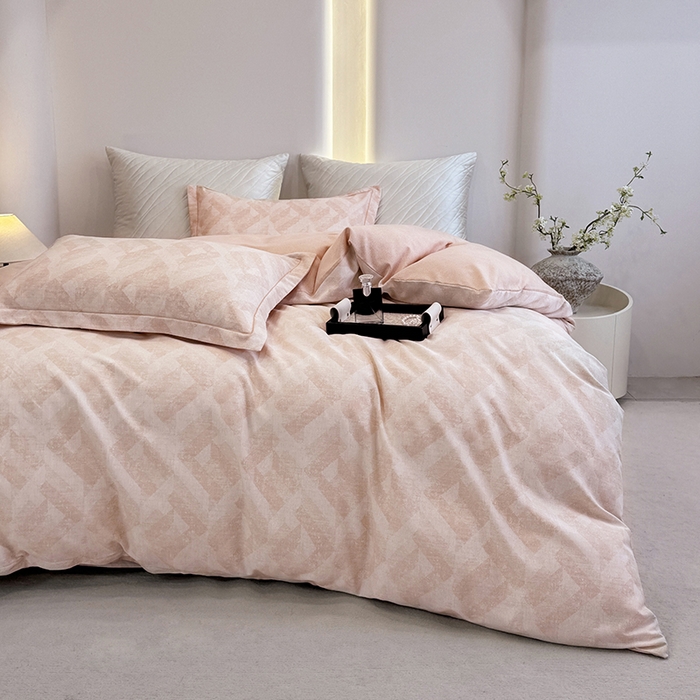 91家纺网 家纺一手货源 找家纺 遇安家纺 2026新款全棉活性印花四件套 维纳斯