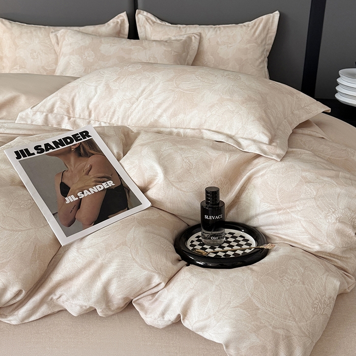 91家纺网 家纺一手货源 找家纺 遇安家纺 2026新款全棉活性印花四件套 香岛巴黎,香岛巴黎