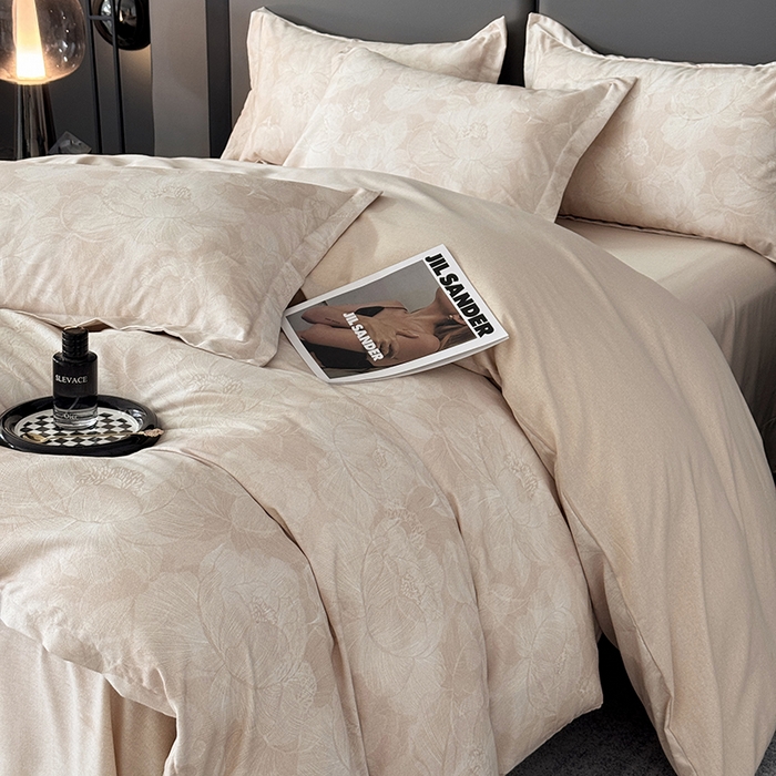 91家纺网 家纺一手货源 找家纺 遇安家纺 2026新款全棉活性印花四件套 香岛巴黎