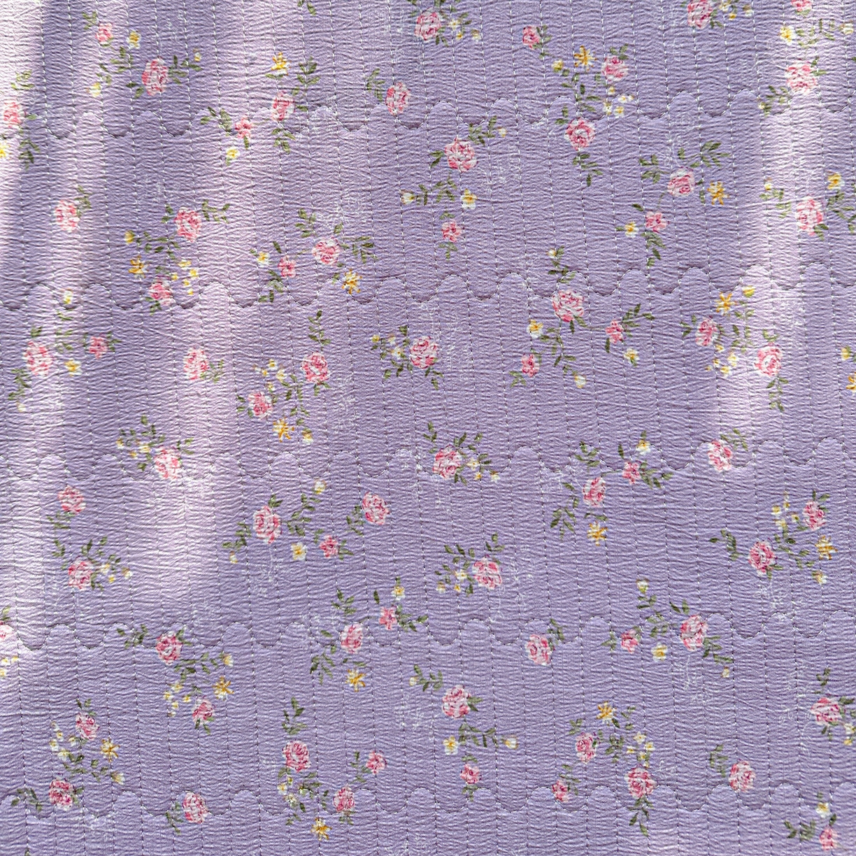 91家纺网 家纺一手货源 找家纺 恒尚居 2026新款双层纱牛奶绒床垫床褥子云感夹棉床单软床垫-秋冬款-链接二 紫色印象