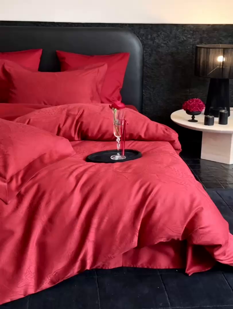 91家纺网 家纺一手货源 找家纺 （总）鹿班家居 2026春季新品100S长绒棉精美提花系列——栖木里（标准会员-20元）