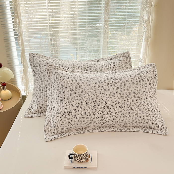 91家纺网 家纺一手货源 找家纺 （总）圣比熊 2025新款A类云朵棉夹棉枕套宿舍单人一只装枕芯内胆套-单人枕套