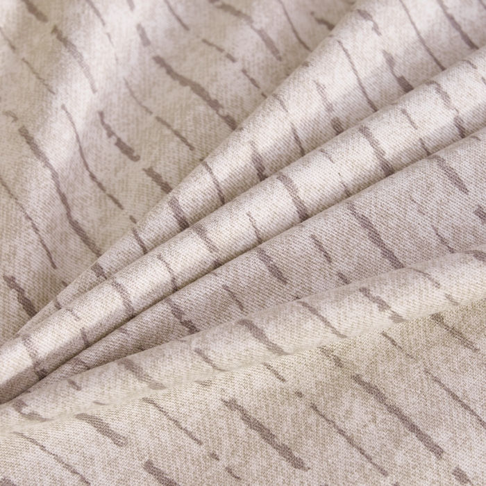 91家纺网 家纺一手货源 找家纺 喜四方 2026年新款加厚全棉印花加绣花四件套 兰亭序-咖