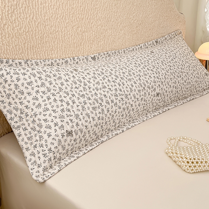 91家纺网 家纺一手货源 找家纺 （总）圣比熊 2025新款A类云朵棉夹棉枕套宿舍单人一只装枕芯内胆套-双人枕套