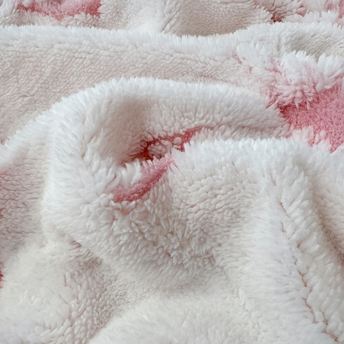 91家纺网 家纺一手货源 找家纺 （总）丹本家纺 2026新款双层阳离子提花蝴蝶色织多功能盖毯塔芙绒羊羔绒毛毯毯