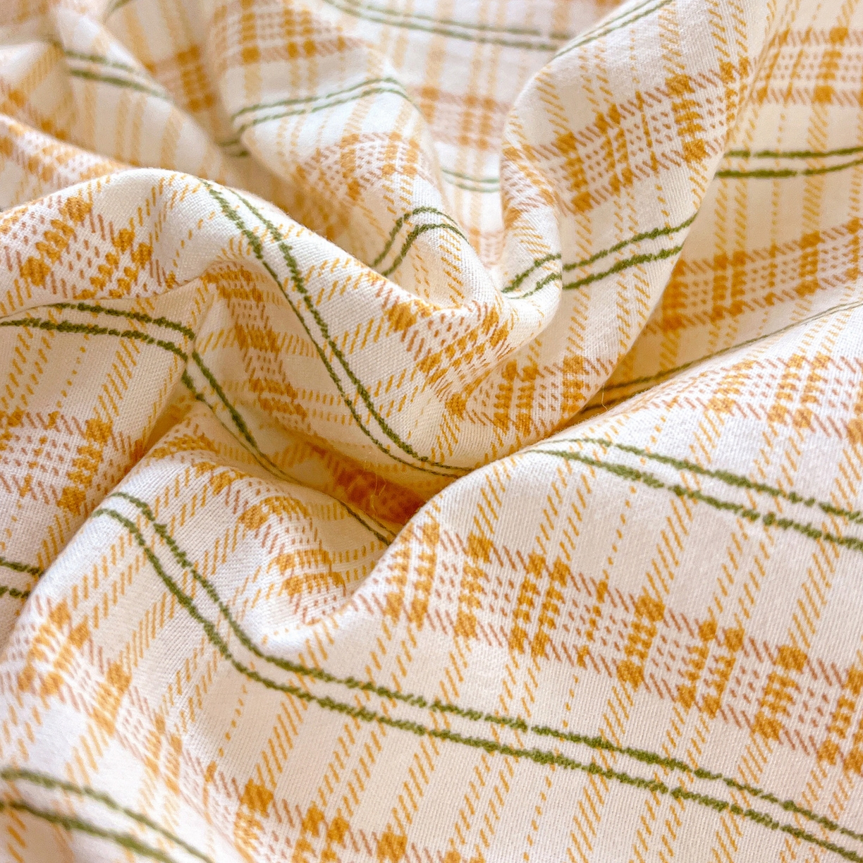 91家纺网 家纺一手货源 找家纺 （总）弗苓家纺 2026新款古法水洗仿棉云感纱四件套小布袋