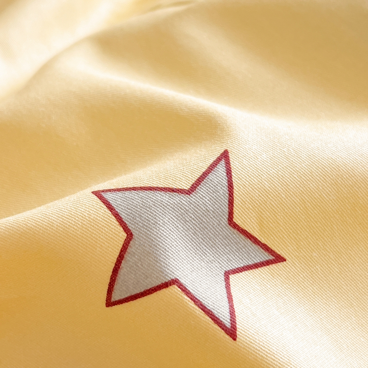 91家纺网 家纺一手货源 找家纺 博雅 2026新款全棉纯棉卡通四件套 可爱星星人