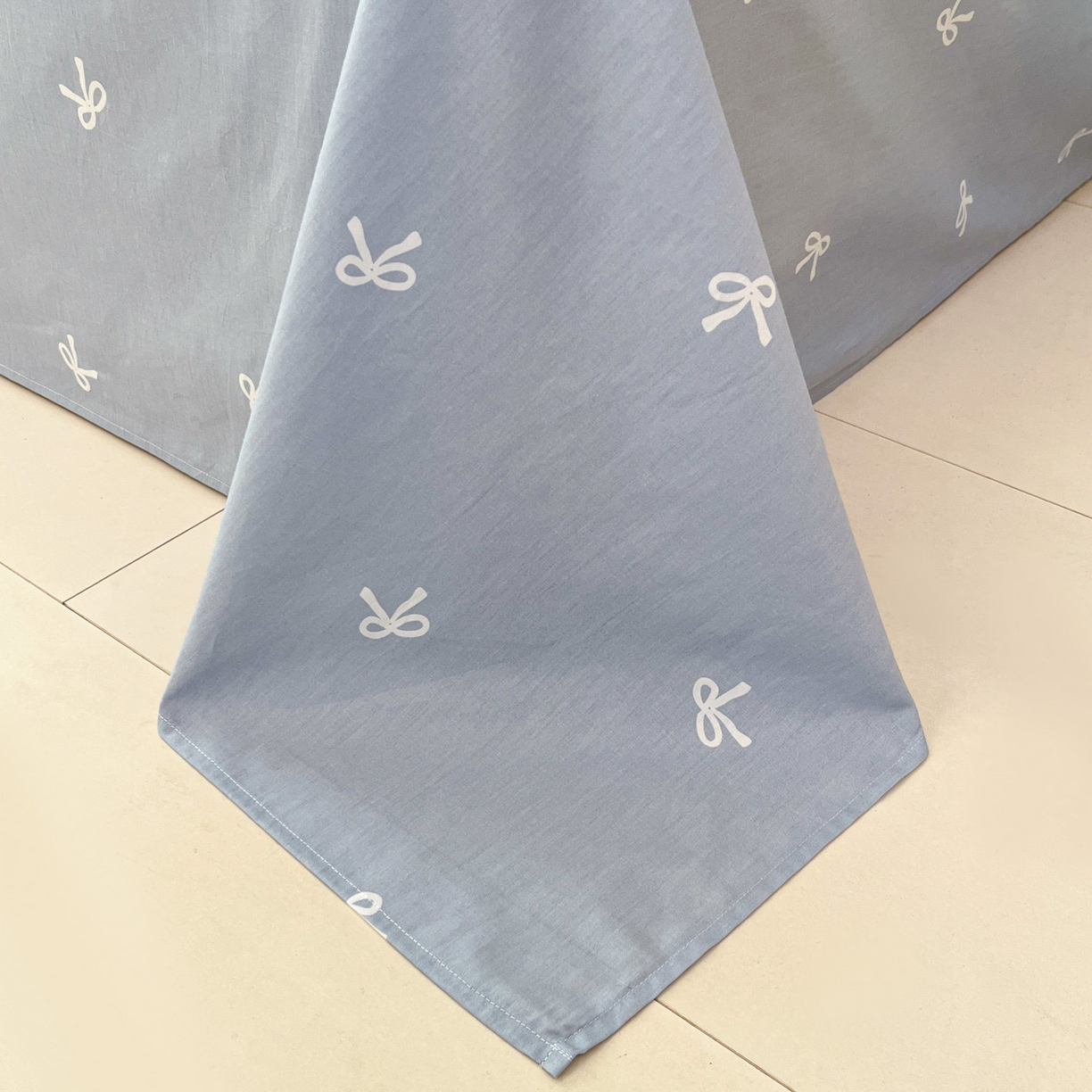 91家纺网 家纺一手货源 找家纺 西引力 2026新款40S全棉斜纹印花四件套 花枝兔