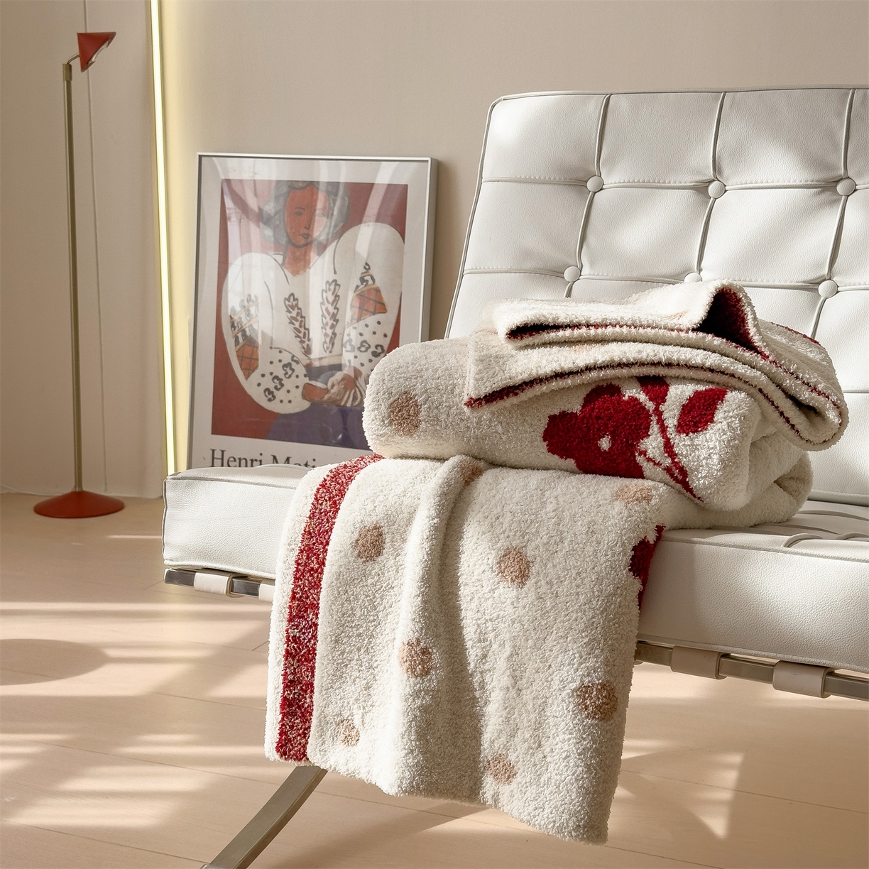 91家纺网 家纺一手货源 找家纺 兄弟坊 2026新款A类大阪半边绒糯叽叽毛毯 盖毯 午睡毯 夏被毯 披肩毯 糯叽叽半边绒-蝴蝶结