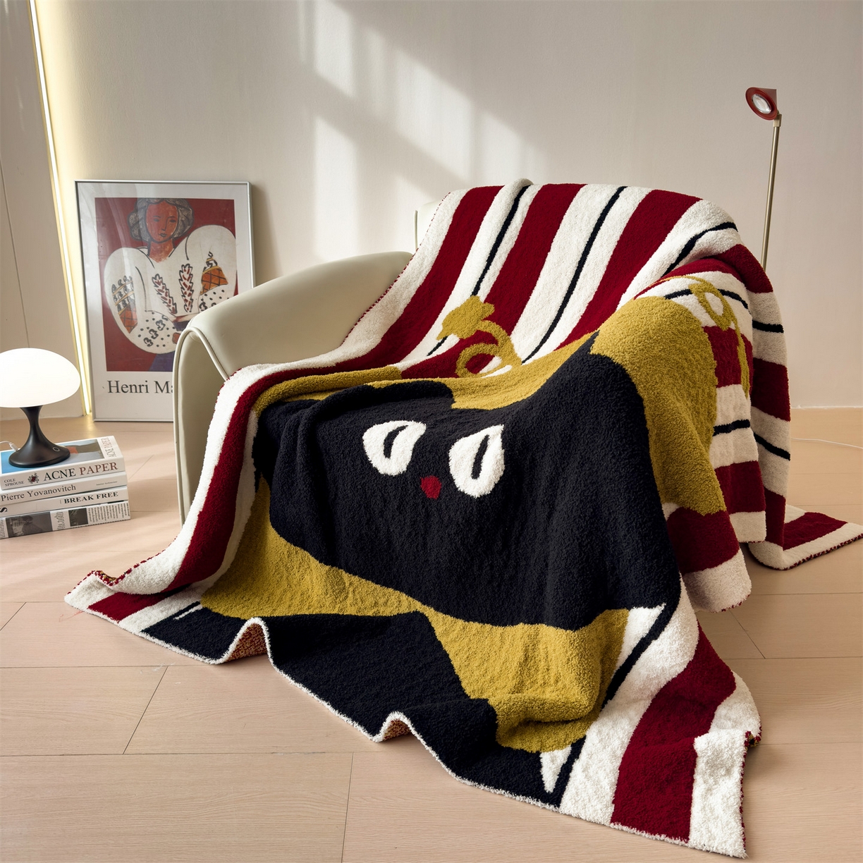 91家纺网 家纺一手货源 找家纺 （总）兄弟坊 2026新款A类大阪半边绒糯叽叽毛毯 盖毯 午睡毯 夏被毯 披肩毯