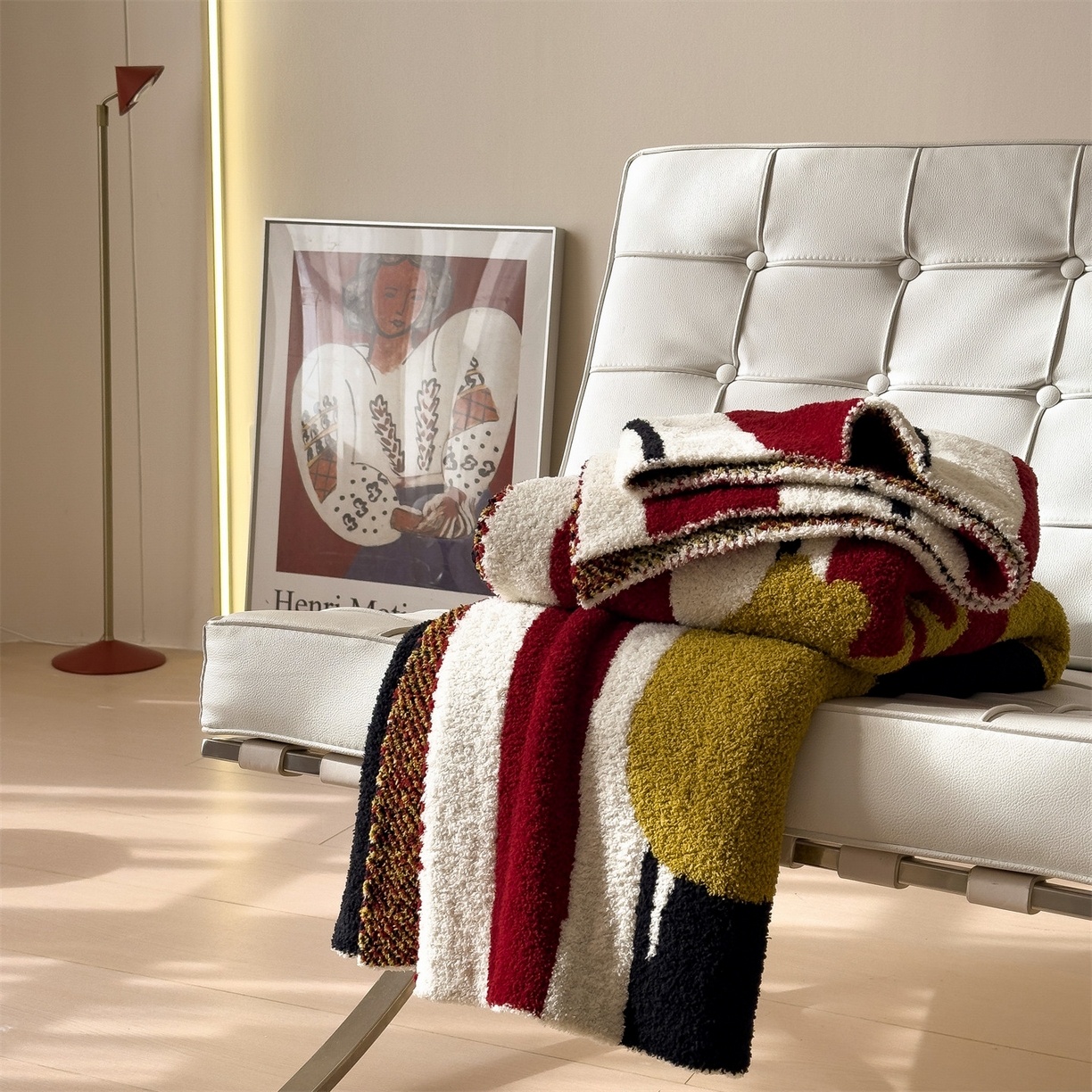 91家纺网 家纺一手货源 找家纺 （总）兄弟坊 2026新款A类大阪半边绒糯叽叽毛毯 盖毯 午睡毯 夏被毯 披肩毯