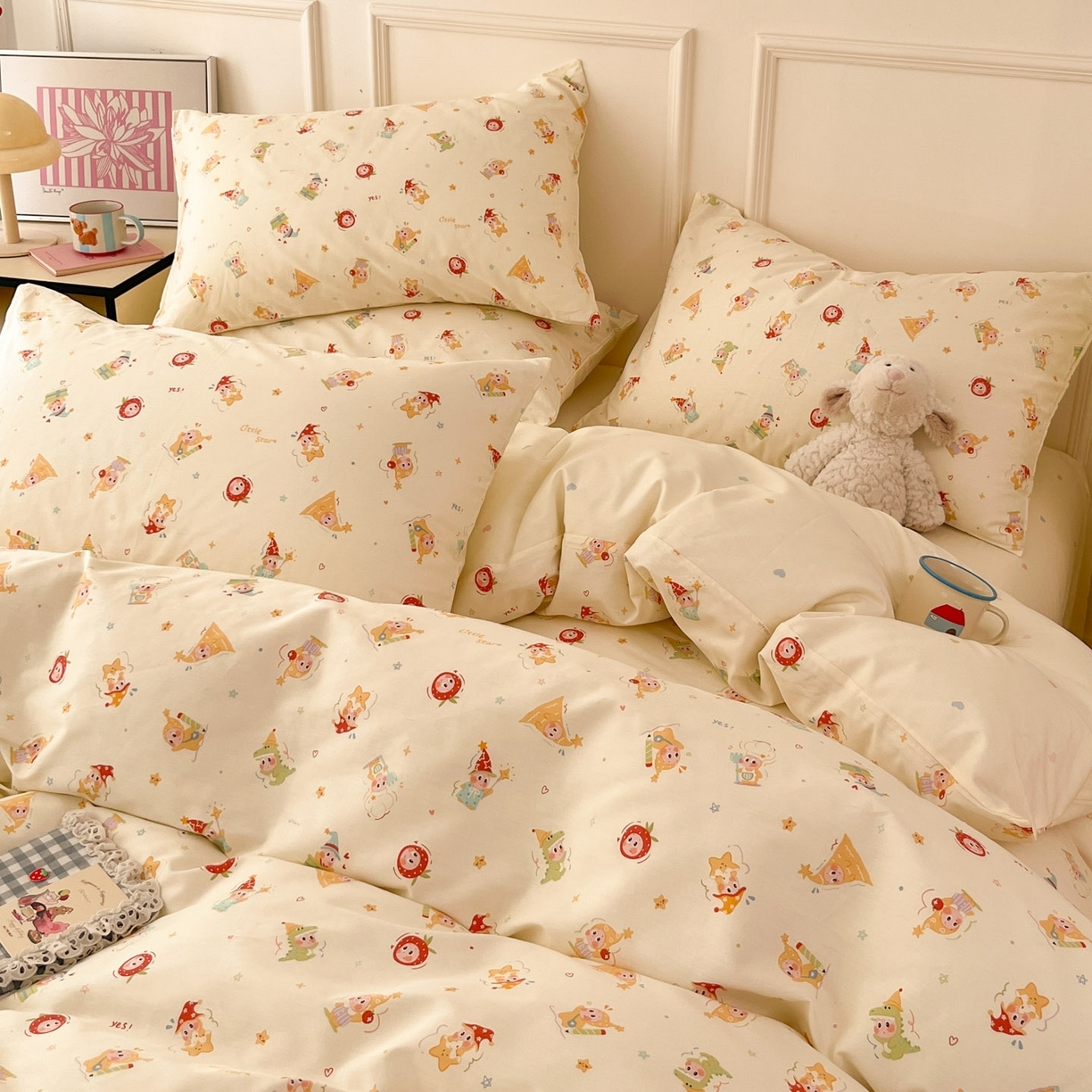 91家纺网 家纺一手货源 找家纺 （总）西引力 2026新款40S全棉斜纹印花四件套