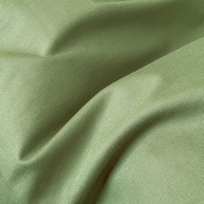 91家纺网 家纺一手货源 找家纺 昊翔家纺 2025新款13372全棉纯色四件套无印良品风简约套件 豆绿-深灰