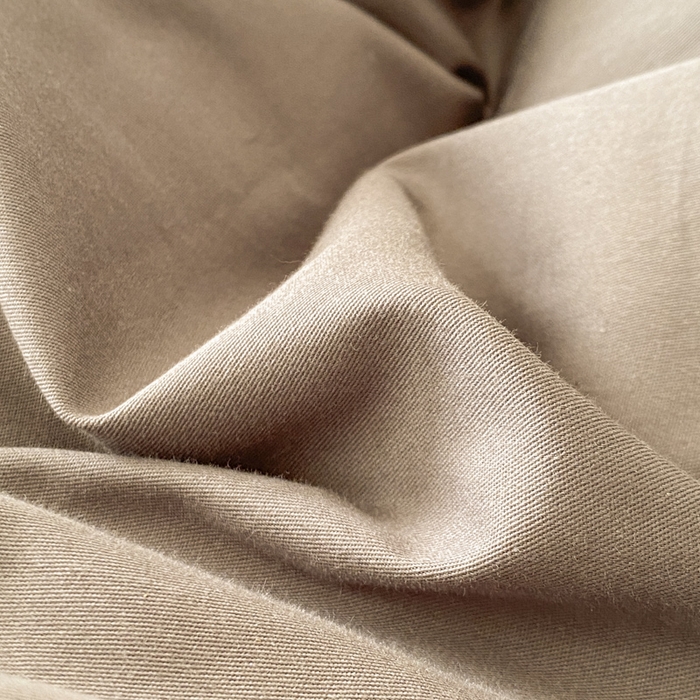 91家纺网 家纺一手货源 找家纺 昊翔家纺 2025新款13372全棉纯色四件套无印良品风简约套件 深灰-奶咖