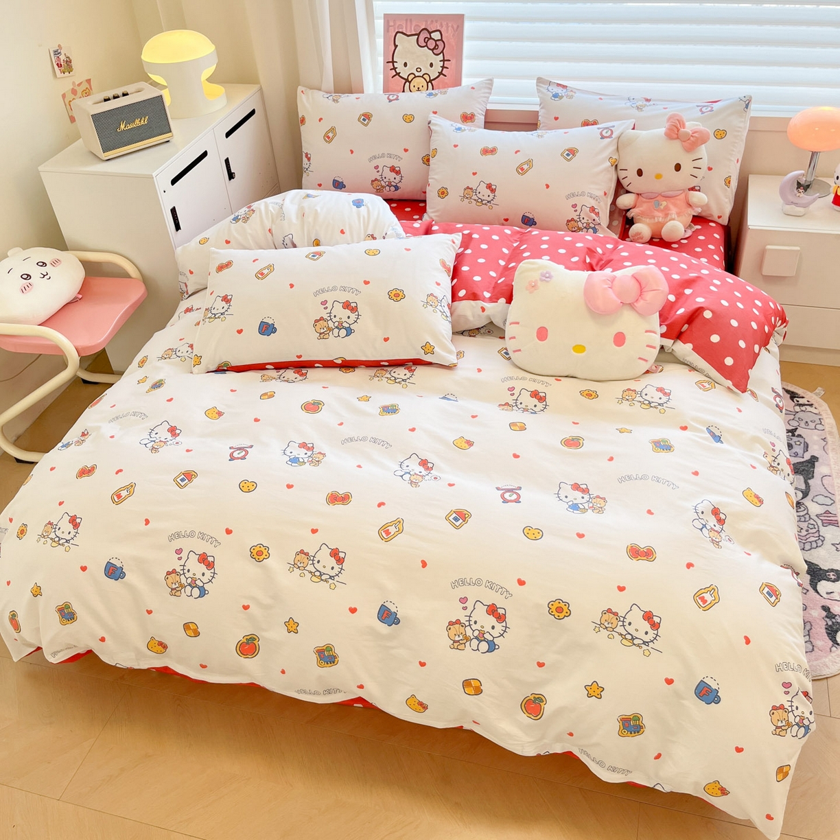 91家纺网 家纺一手货源 找家纺 （总）暮思家居 2026新款正版授权三丽鸥全棉纯棉四件套系列-第一批